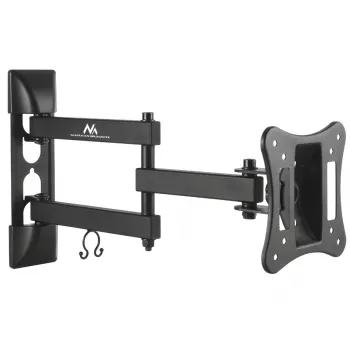 Sieninis TV/monitoriaus laikiklis MACLEAN MC-719, ekranams iki 68,6 cm (27 inch), 15 kg maks., VESA 100x100, juodas