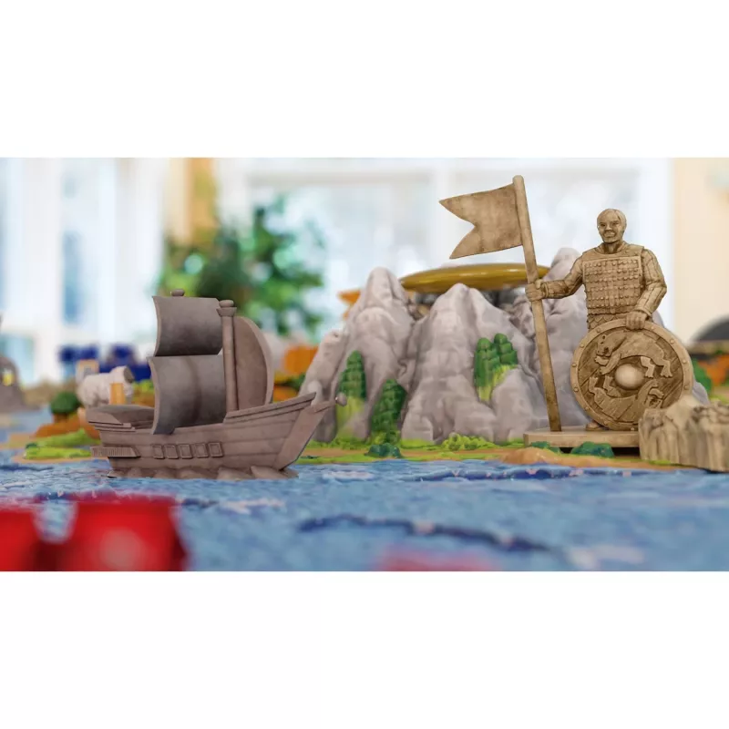 Kosmos KOO Catan 3D – Jūrų tyrinėtojai + Miestai ir riteriai plėtinio rinkinys