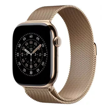 Apple Milanaise Watch Strap, Auksinis, 46 mm, S/M, MGJ44ZM/A