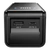 Powerbankas EcoFlow RAPID EF-RAPID25K140W-B-EU 25000 mAh, 3 prievadai (2×USB-C, 1×USB-A), Juoda