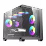 Korpusas DarkFlash B275 PRO (juodas) su 6 ventiliatoriais
