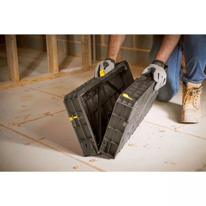 Sulankstomas darbo stalas Stanley STST83492-1 juodas 320 kg apkrova 850 mm plotis