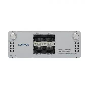 4 prievadų 10GbE SFP+ FleXi Port modulis
