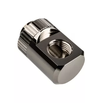 EK Water Blocks EK-Torque Adapter 90° G1/4 col. AG į G1/4 col. IG - Sukamasis, nikeliuotas sidabras