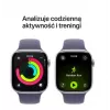 Apple Watch Series 11 GPS 46mm sidabrinis aliuminio korpusas su Purple Fog Sport apyranke M/L