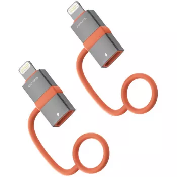 USB-C į Lightning adapteris 4smarts 541522, 27W PD, 2 vnt. pakuotė