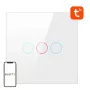 Avatto TS02-EU-W3 išmanusis šviesos jungiklis, WiFi, 3 krypčių