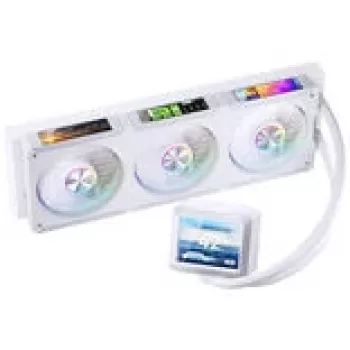 Jonsbo TF3-360SCW AiO skystas aušintuvas procesoriui 360 mm, ARGB, baltas