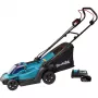 Makita DLM330RT elektrinė vejapjovė su baterija, juoda-mėlyna