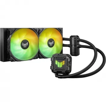 ASUS TUF GAMING LC II 240 ARGB skysčio aušinimo komplektas 12 cm juoda