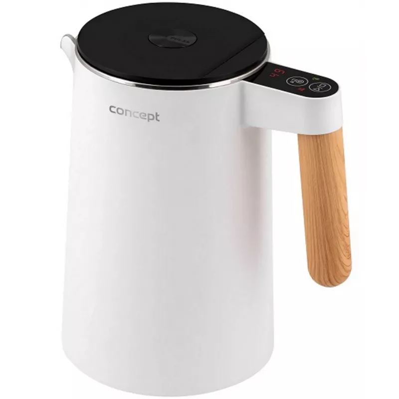 Concept RK3300 Nerūdijančio plieno virdulys baltas 1,5 l
