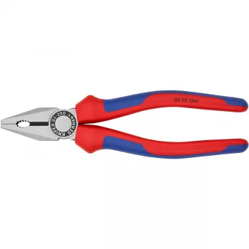 Knipex universalinės replės su 2-komponentėmis rankenomis, 200 mm