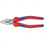 Knipex universalinės replės su 2-komponentėmis rankenomis, 200 mm