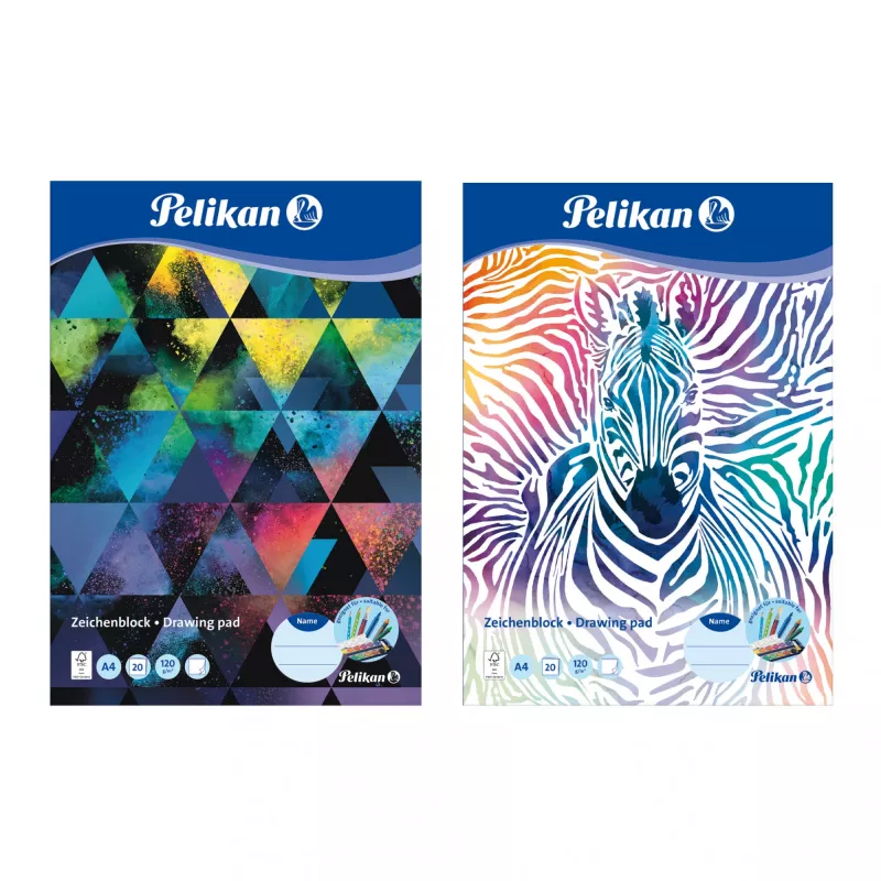 Pelikan 236782 piešimo popieriaus bloknotas, 20 lapų