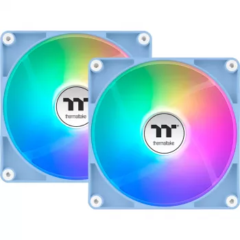 Thermaltake CT140 ARGB 140 mm korpuso ventiliatorius 2 vnt. pakuotė Mėlyna