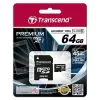 Flash atminties kortelė Transcend 64GB MicroSDXC UHS-I TS64GUSDU1