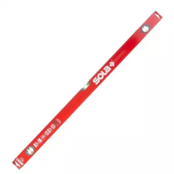 Gulsčiukas SOLA BIG X 100 cm su padidinamuoju stikliuku, aliuminio profilis (modelis 1373301)