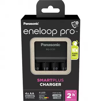 Panasonic K-KJ55HCD40E baterijų kroviklis buitiniam naudojimui, tinklo maitinimas