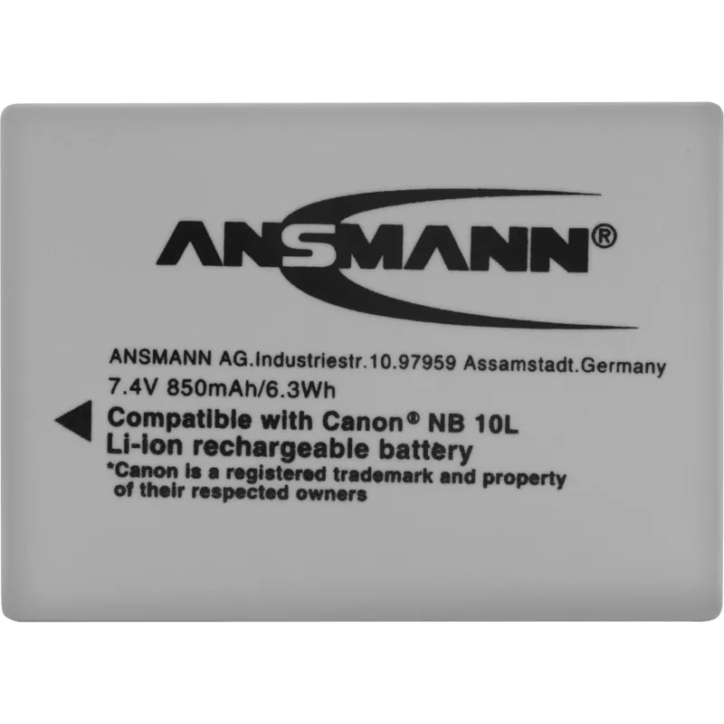 A-Can NB 10 L, baterija fotoaparatui, suderinama su Canon NB 10 L, mažmeninė prekyba