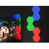 Įleidžiamas RGB LED skydelis TRACER Smart Hexagon Tracer 47256 Ambience TRAOSW47256