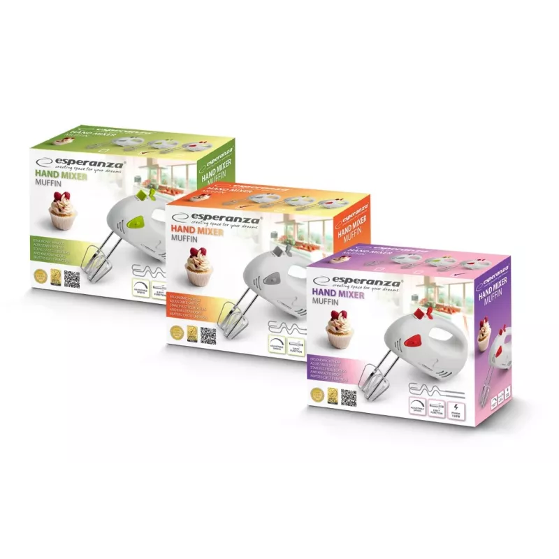 Rankinis plaktuvas Esperanza EKM007WE 150 W