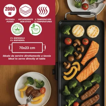 Elektrinis kepsninės grilis Beper P101BBQ070