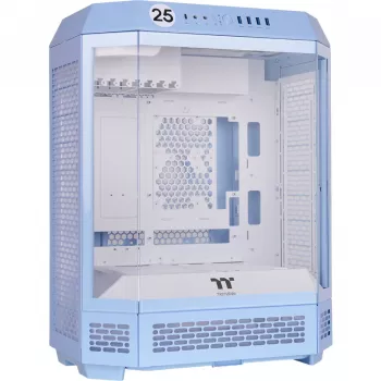 Korpusas Thermaltake The Tower 600 TG - Hydrangea Blue
