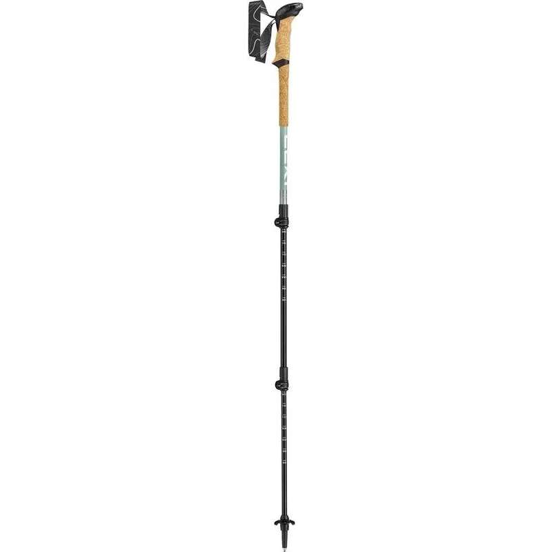 Leki Makalu Lite reguliuojamos trekkingo lazdos 90–125 cm, pilkai žalios