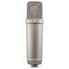 Studijinis kondensatorinis mikrofonas RØDE NT1-A 5th Gen — kardioidinis, XLR/USB, 24/32 bitų, iki 192 kHz, max SPL 142 dB, sidabrinis