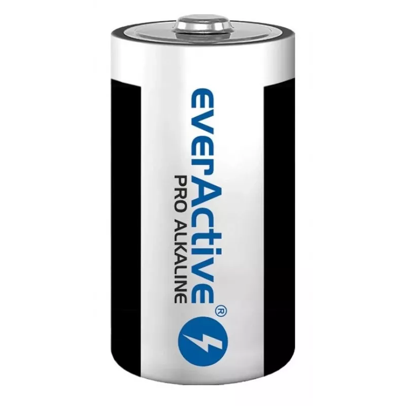 Šarminės baterijos everActive Pro LR14 C 1,5 V 8000 mAh — 2 vnt.