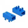 LWL Movoji jungtis PCB SC Simplex lizdas į SC Simplex lizdas Vienmodė Mėlyna