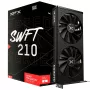 Vaizdo plokštė XFX Radeon RX 7600 – 8 GB GDDR6, PCIe 4.0, 128 bit, 2x DisplayPort 2.1, HDMI 2.1, 2 ventiliatoriai