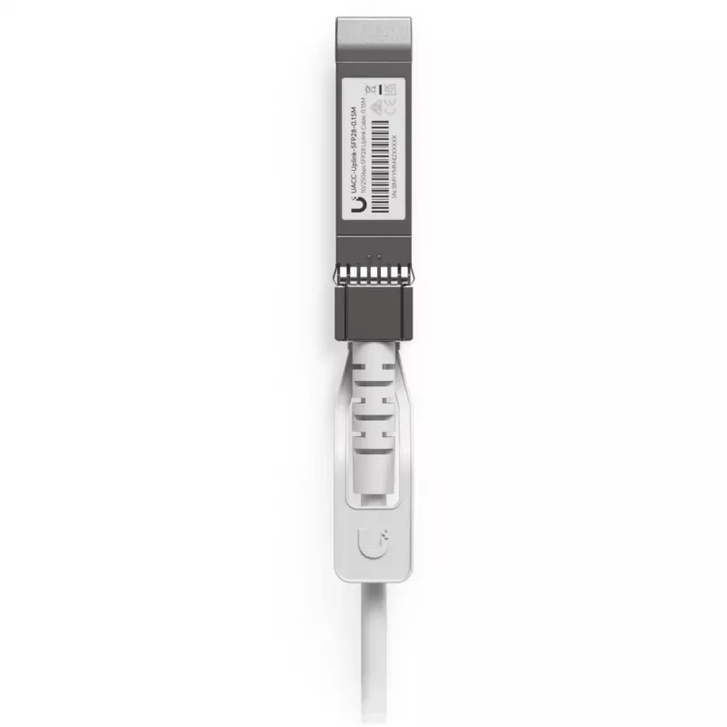 Ubiquiti UniFi UACC-Uplink-SFP28-0.15M-10 SFP28 tiesioginio prijungimo kabelis, 0,15 m, 10 vnt.