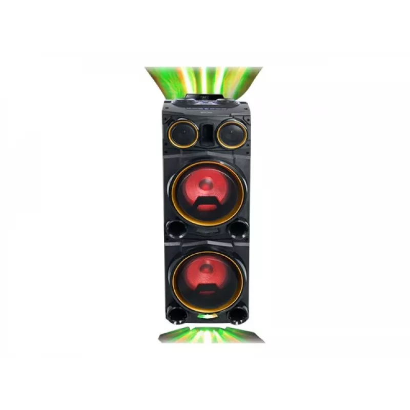 Muse M-1988 DJ nešiojama vakarėlių kolonėlė Juoda 800 W