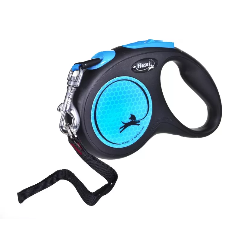 FLEXI New Neon M – ištraukiamas pavadėlis – 5 m