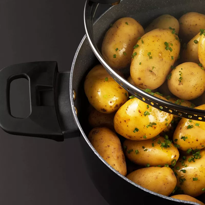 Puodų rinkinys Russell Hobbs RH01840EU7 – 4 dalių sukraunamas metalinis marmurinis
