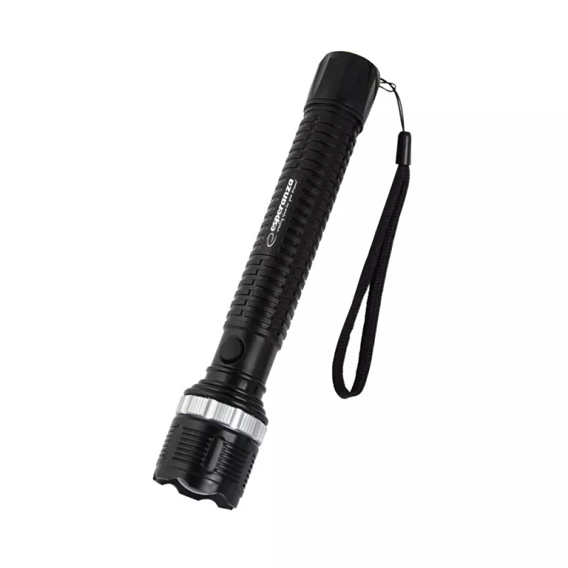 Rankinis žibintuvėlis ESPERANZA Epione XL LED 1,2W 100 lm 100 m Juodas, baterija R20 (3)