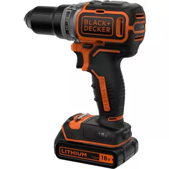 Atsuktuvas su akumuliatoriumi Black & Decker BL186K-QW, 1650 RPM, 52 N⋅m