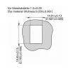 Metz 130B22-E RJ45 keystone lizdas