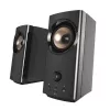 CREATIVE T60 2.0 Kompaktiniai Hi-Fi staliniai garsiakalbiai su aiškiu dialogu ir erdviniu garsu, Sound Blaster SmartComms Kit, USB-C garso ir mikrofono bei ausinių prievadais