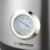 Elektrinis virdulys ESPERANZA EKK029 — 1,7 L, 2200 W, nerūdijantis plienas ir juodas plastikas