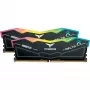 Teamgroup Delta RGB 32 GB (2x 16 GB) DDR5-6000 CL30 atminties rinkinys, juodas