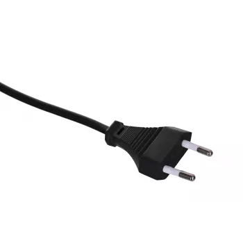 Savio CL-100 maitinimo laidas juodas 1,8 m IEC C7 (3,4 mm, 3,1 mm) E tipo kištukas