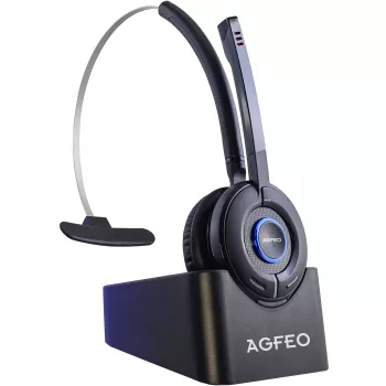 AGFEO DECT Headset IP - Ausinės - Ant ausų - DECT - Belaidis (6101543)