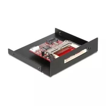 DeLOCK 91635 SATA kortelių skaitytuvas CompactFlash / MicroDrive juodas