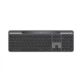 Logitech 920-013773 belaidė klaviatūra RF Wireless / Bluetooth, QWERTZ vokiškas išdėstymas, grafito spalva