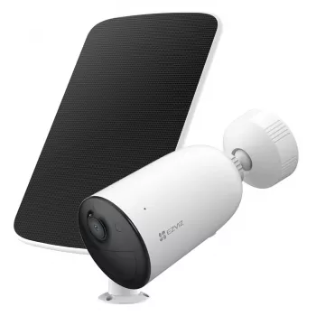 Belaidė Wi-Fi IP lauko stebėjimo kamera su baterija EZVIZ CB3 2K, 3 MP (2304x1296), 5200 mAh, IP65, su saulės baterija