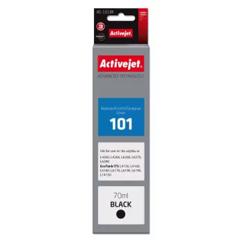 Activejet AE-101BK rašalas (Epson 101 atitikmuo; Supreme; 70 ml; juoda)