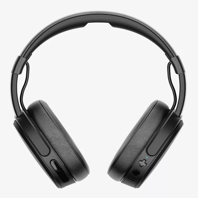 Skullcandy Crusher Wireless S6CRW-K591 ausinės su mikrofonu, ausis gaubiančios, Bluetooth, laidinės ir belaidės, juodos