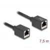 DeLOCK 90334 tinklo kabelis RJ-45 Cat6a 7,5 m juodas
